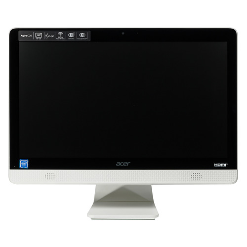 

Моноблок ACER Aspire C20-820, 19.5", Intel Celeron J3060, 4Гб, 500Гб, Intel HD Graphics 400, Windows 10 Home, белый [dq.bc4er.007]