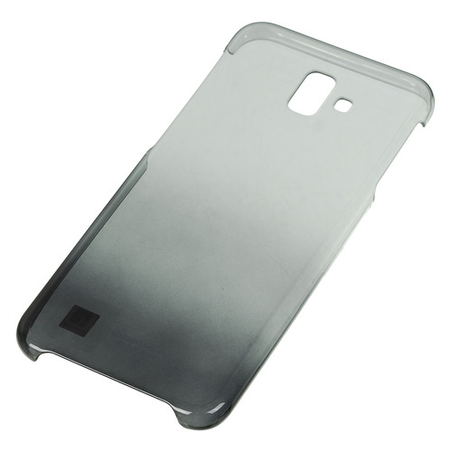 

Чехол (клип-кейс) SAMSUNG Gradation Cover, для Samsung Galaxy J6+ (2018), черный [ef-aj610cbegru]