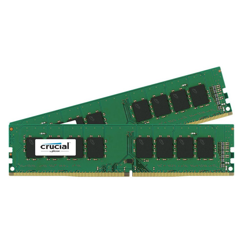

Модуль памяти CRUCIAL CT2K8G4DFS824A DDR4 - 2x 8Гб 2400, DIMM, Ret