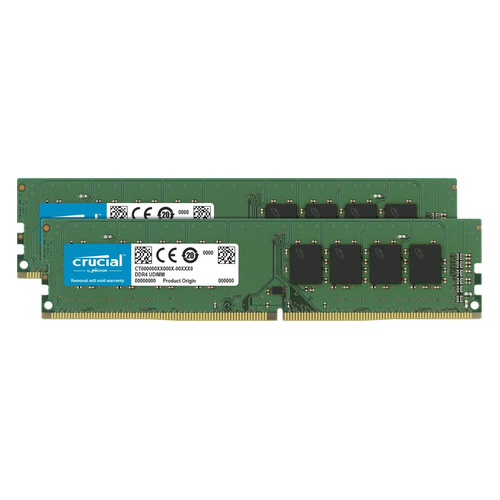 фото Модуль памяти crucial ct2k8g4dfs8266 ddr4 - 2x 8гб 2666, dimm, ret