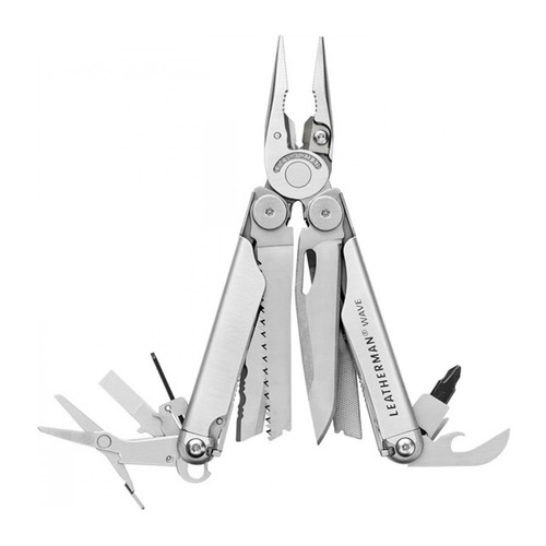 

Мультитул LEATHERMAN Wave, 17 функций, серебристый [832551], Wave
