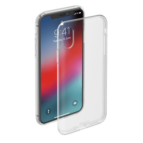 фото Чехол (клип-кейс) deppa gel case, для apple iphone xr, прозрачный [85354]