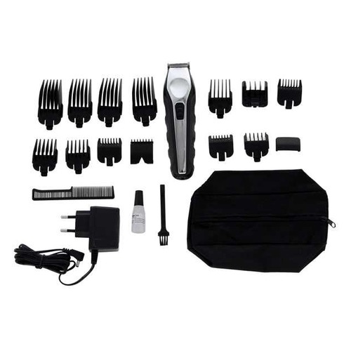 

Триммер WAHL Ergonomic Total Beard Kit черный/серебристый [9888-1316], Ergonomic Total Beard Kit