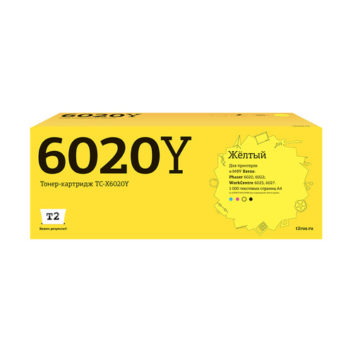 

Картридж T2 TC-X6020Y, желтый / 106R02762, TC-X6020Y
