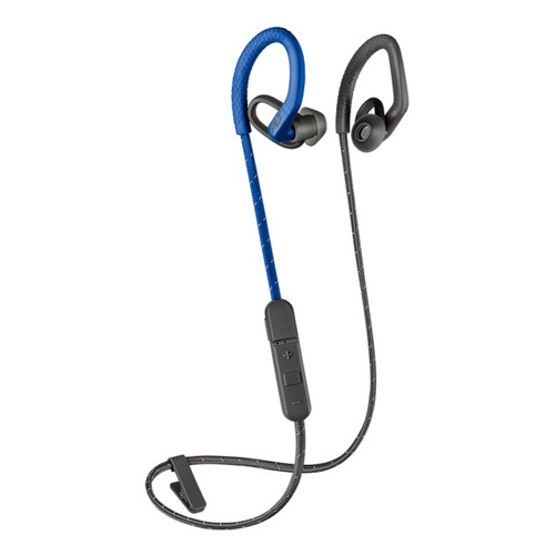 

Наушники с микрофоном PLANTRONICS BackBeat Fit 350, Bluetooth, вкладыши, серый/синий [212345-99]