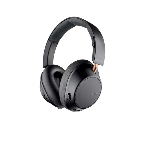 

Гарнитура PLANTRONICS BackBeat Go 810, 3.5 мм/Bluetooth, мониторные, черный [211820-99], BackBeat Go 810