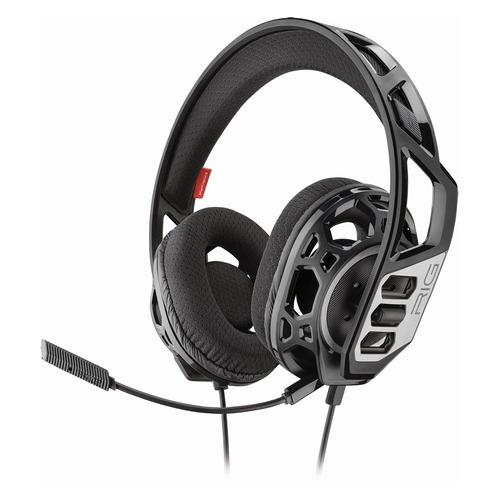 

Гарнитура игровая PLANTRONICS RIG 300 HC, для компьютера, мониторные, черный / серый [212608-99]