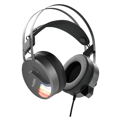 

Гарнитура игровая Oklick HS-L550G THUNDER, для компьютера, мониторные, черный [1102302], HS-L550G THUNDER