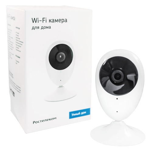 

Видеокамера IP HIKVISION Ростелеком CS-C2SHW, 720p, 2.8 мм, белый