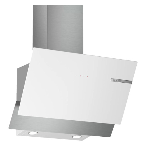 

Вытяжка каминная Bosch DWK65AD20R белый управление: сенсорное (1 мотор)