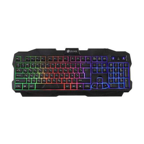 

Клавиатура Oklick 757G MADNESS, USB, черный [1103536], 757G MADNESS
