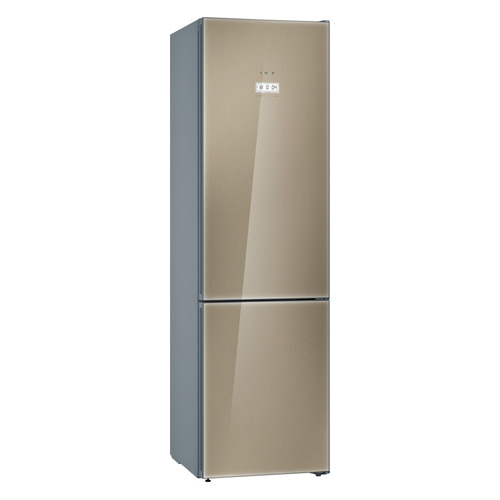 

Холодильник BOSCH KGF39SQ3AR, двухкамерный, кварцевое стекло/серебристый металлик