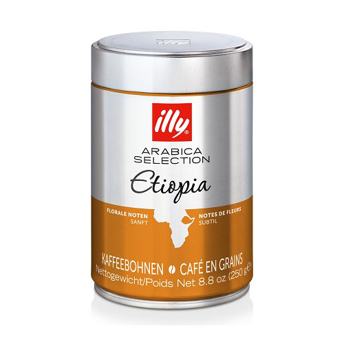 фото Кофе зерновой illy etiopia, 250грамм