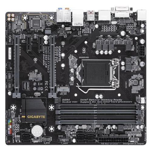 

Материнская плата GIGABYTE B360M D3P, LGA 1151v2, Intel B360, mATX, Ret