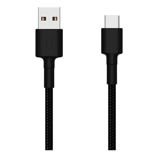 фото Кабель xiaomi mi braided, usb a(m), usb type-c (m), 1м, черный [sjv4109gl]