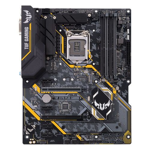 

Материнская плата ASUS TUF Z370-PLUS GAMING II, LGA 1151v2, Intel Z370, ATX, Ret