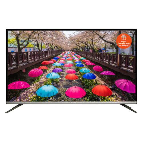

LED телевизор HYUNDAI H-LED40F452BS2 + XMAS FULL HD (1080p), Черный