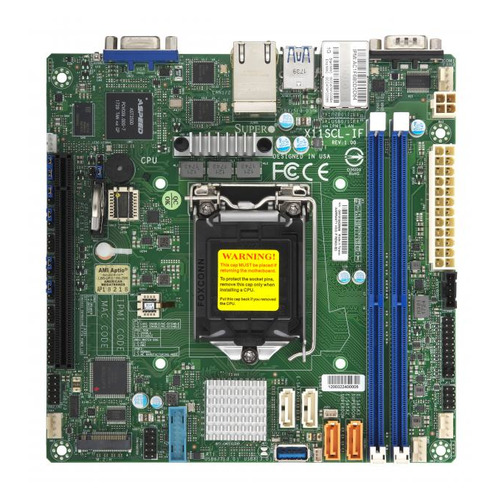

Серверная материнская плата Supermicro MBD-X11SCL-IF-O, Ret, MBD-X11SCL-IF-O