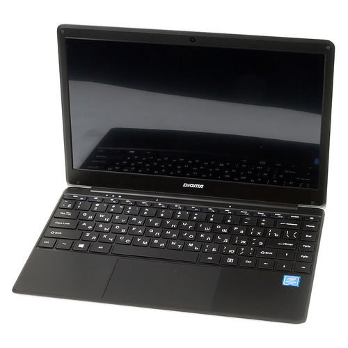 фото Ноутбук digma eve 305, 13.3", ips, intel celeron n3350 1.1ггц, 4гб, 32гб ssd, intel hd graphics 400, windows 10 home, es3033ew, черный/серебристый