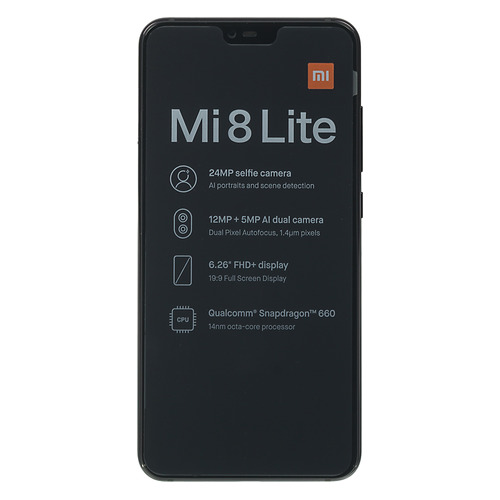 

Смартфон XIAOMI Mi 8 Lite 6/128Gb, черный
