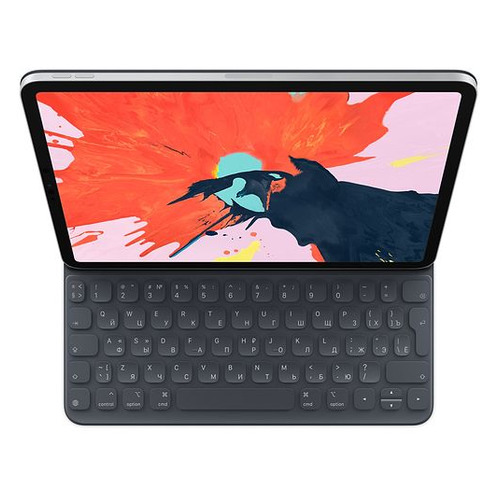 

Клавиатура APPLE Smart Keyboard Folio, iPad Pro 11 черный [mu8g2rs/a]