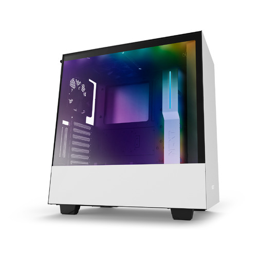 

Корпус ATX NZXT H500i CA-H500W-W1, Midi-Tower, без БП, белый