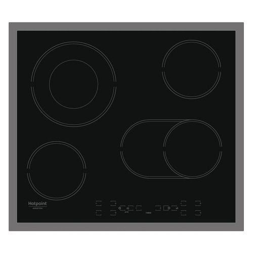 

Варочная панель HOTPOINT-ARISTON HAR 642 DO X, электрическая, независимая, черный