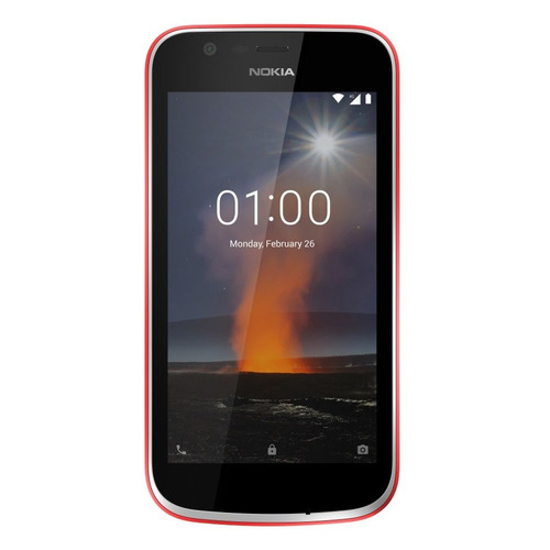 фото Смартфон nokia 1 8gb, красный