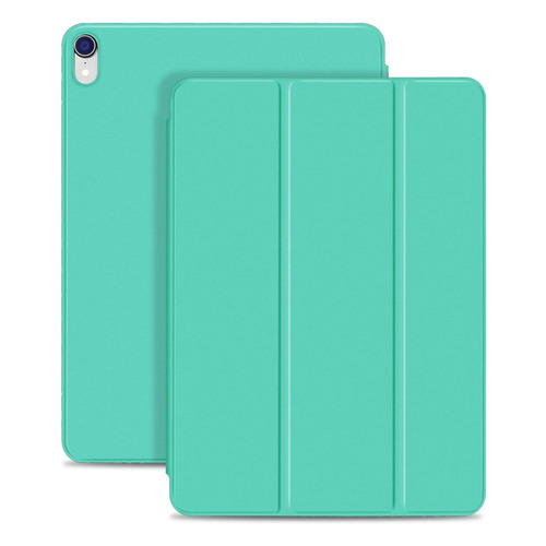 

Чехол для планшета BORASCO Apple iPad Pro 12.9" 2018, бирюзовый [35978]