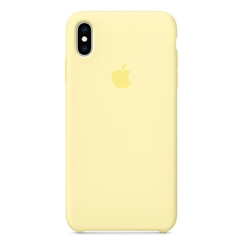 

Чехол (клип-кейс) APPLE Silicone Case, для Apple iPhone XS Max, светло-желтый [mujr2zm/a]