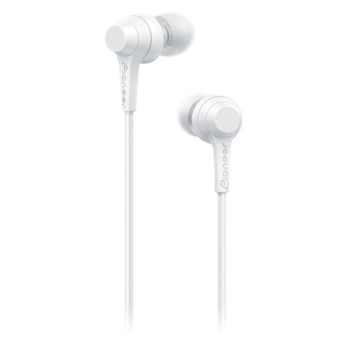 Наушники PIONEER SE-C1T-W, 3.5 мм, вкладыши, белый