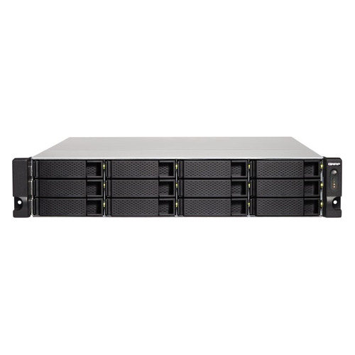 

Сетевое хранилище QNAP TS-1253BU-RP-4G, без дисков, Черный