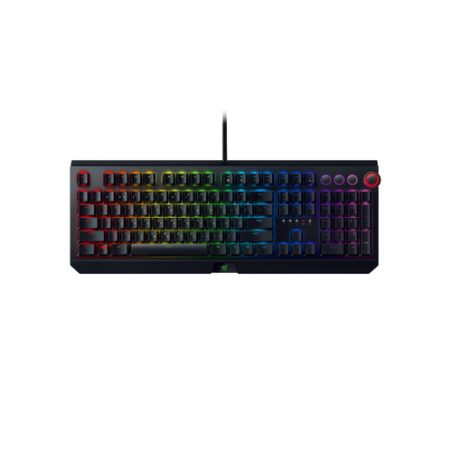 

Клавиатура RAZER BlackWidow Elite Green Switch, USB, c подставкой для запястий, черный [rz03-02621100-r3r1, BlackWidow Elite Green Switch