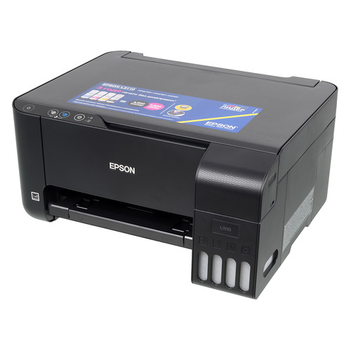 

МФУ струйный Epson L3110, A4, цветной, струйный, черный [c11cg87405], L3110