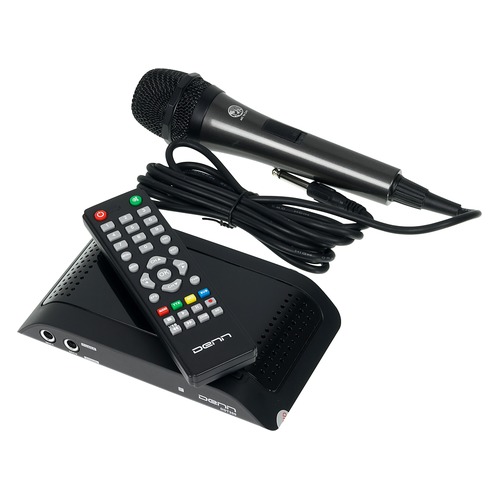 

Ресивер DVB-T2 DENN DDT300 Karaoke, черный
