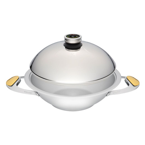 

Сковорода ВОК (WOK) ZEPTER Masterpiece SL-Z-W2424-SC, 24см, с крышкой, серебристый