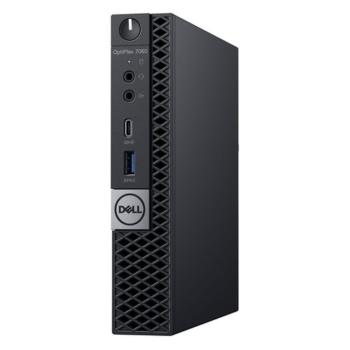 

Компьютер DELL Optiplex 7060, Intel Core i7 8700T, DDR4 8Гб, 256Гб(SSD), Intel UHD Graphics 630, Linux Ubuntu, черный [7060-7748]