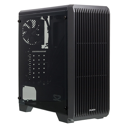 

Корпус ATX Zalman S2, Midi-Tower, без БП, черный [s2 black], S2