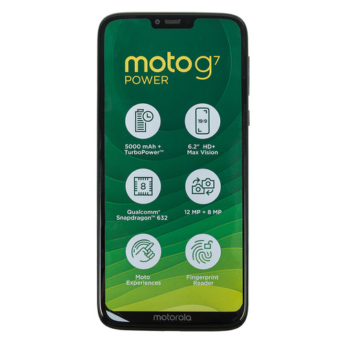 фото Смартфон motorola g7 power 64gb, xt1955-7, черный