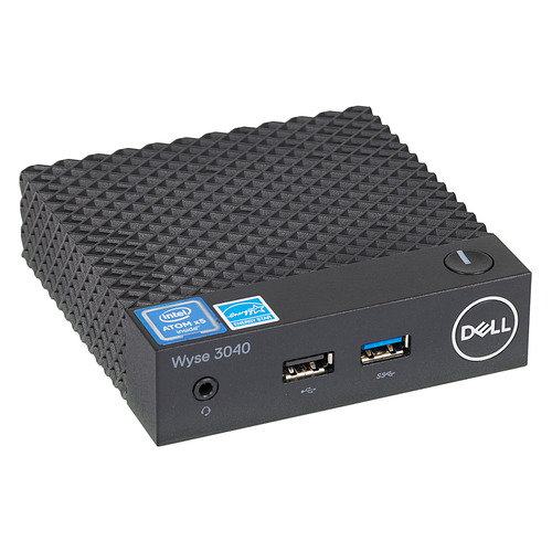

Тонкий клиент DELL WYSE Thin 3040, Intel DDR3L 2ГБ, 8ГБ(SSD), Intel, ThinOs, черный [210-alek, 3040