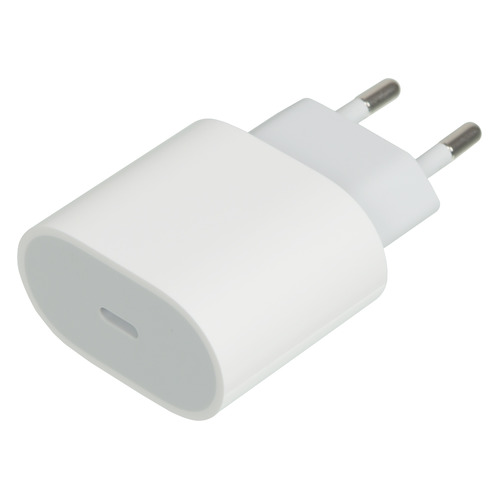 фото Сетевое зарядное устройство apple mu7v2zm/a, usb type-c, белый