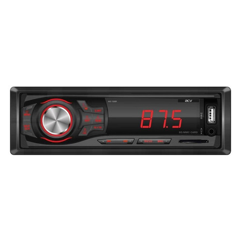 

Автомагнитола ACV AVS-1508R, USB, SD/MMC, Черный