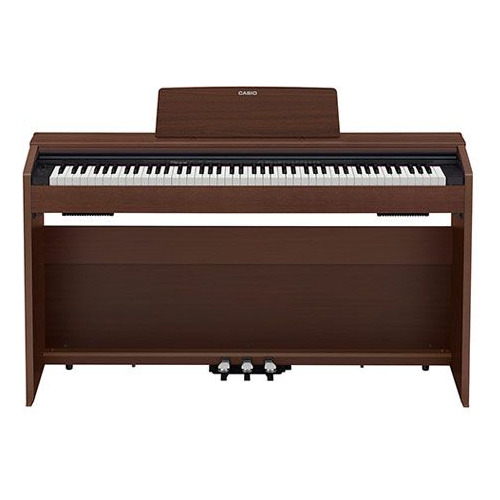 Цифровое фортепиано CASIO PRIVIA, PX-870BN, 88, полновзвешенная, полноразмерные, 256 коричневый
