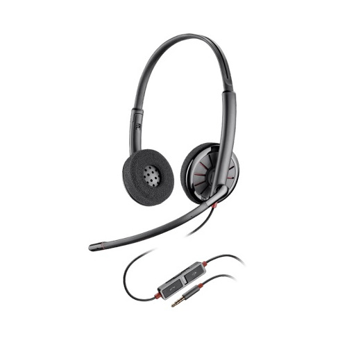 

Гарнитура PLANTRONICS Blackwire C225, для контактных центров, накладные, черный [205204-02]