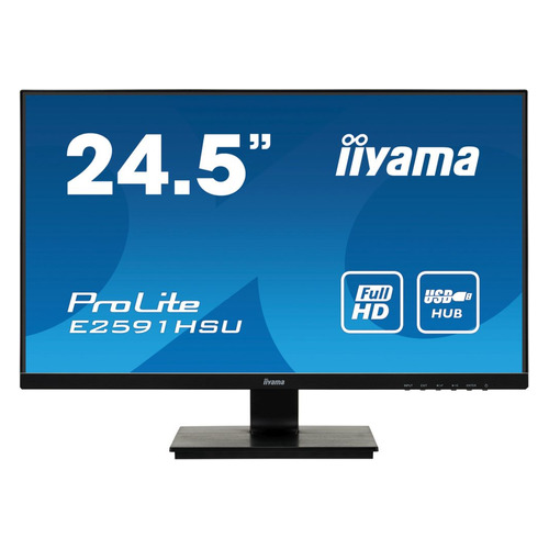 фото Монитор iiyama prolite e2591hsu-b1 25", черный