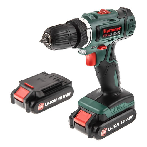 

Дрель-шуруповерт HAMMER ACD185Li 4.0 Premium, 1.5Ач, с двумя аккумуляторами [596801]