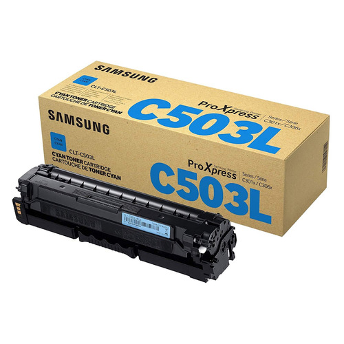 

Картридж Samsung CLT-C503l, голубой / SU016A, CLT-C503l