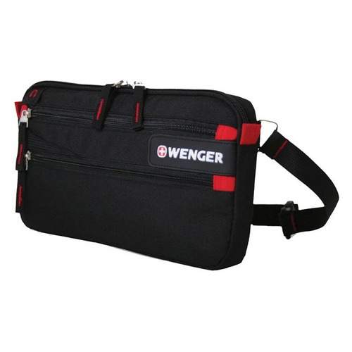 

Сумка поясная Wenger 18292132 черный 32x17.5x3см 0.3кг.