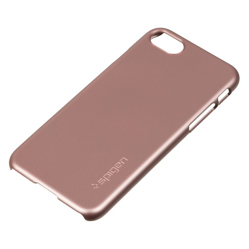 

Чехол (клип-кейс) SPIGEN Thin Fit, для Apple iPhone 7/8, розовое золото [042cs20429]