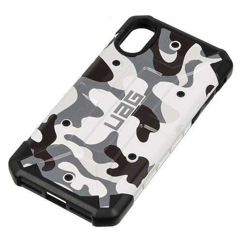 

Чехол (клип-кейс) UAG Pathfinder, для Apple iPhone X/XS, белый/камуфляж [iphx-a-wc]